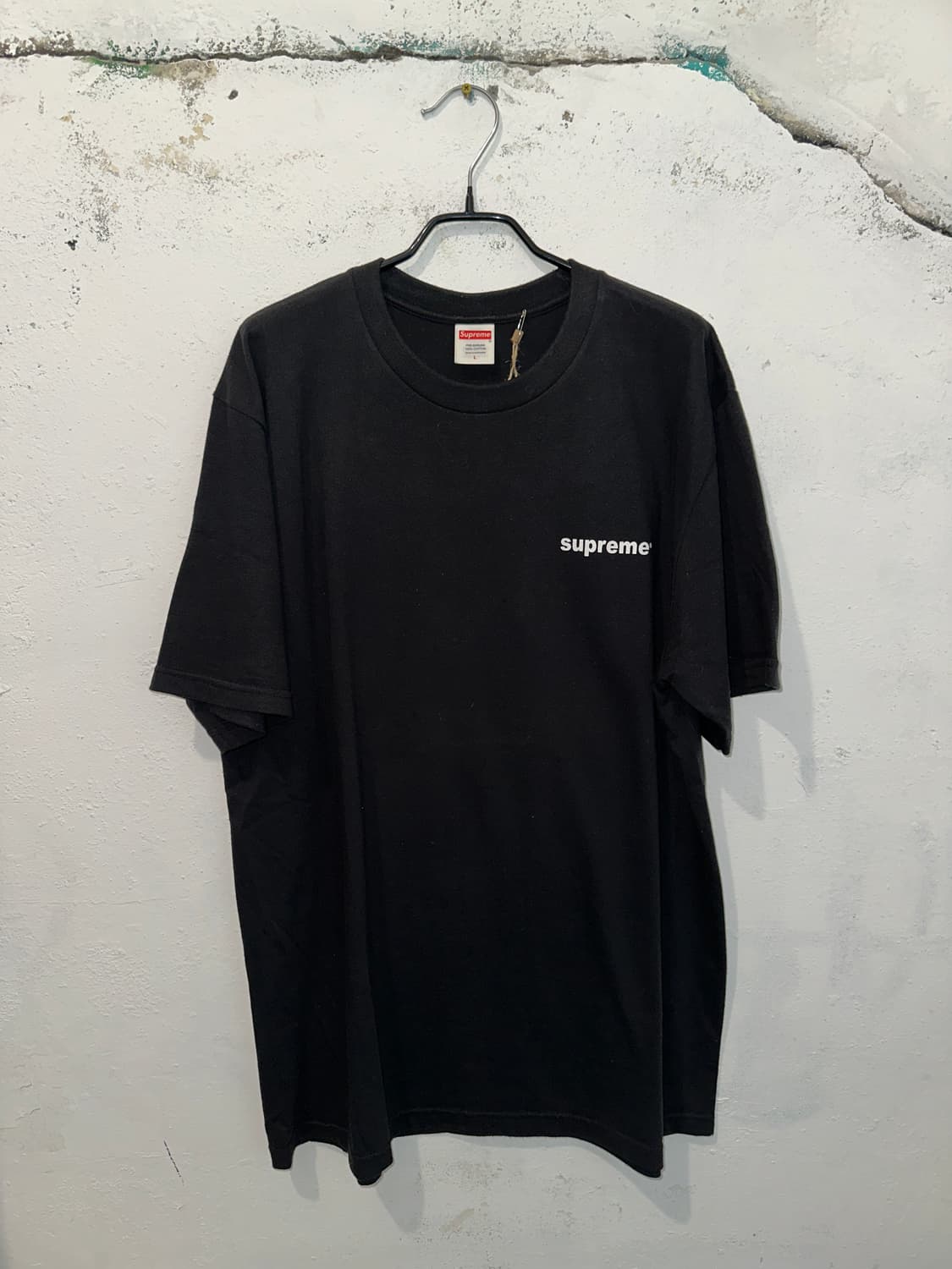 슈프림 퍽 머니 티셔츠 블랙 - 24FW 상품이미지3