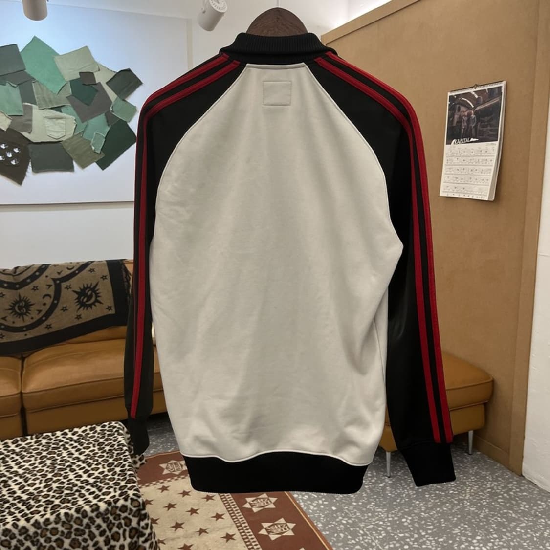 아디다스 희귀 빈티지 무하마드 알리 기모 져지 집업 XS C09745 상품이미지4