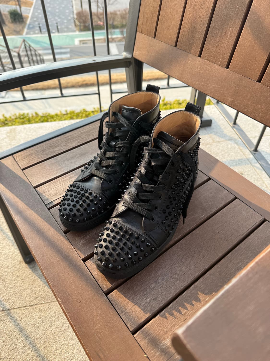 크리스찬 루부탱 하이탑 블랙 41 1/2 상품이미지1