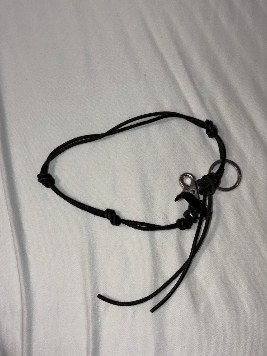 아워레가시 라돈 키체인 레더 블랙 상품이미지2