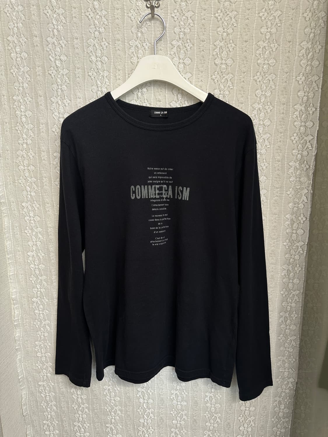 comme ca ism 긴팔티 L 상품이미지2