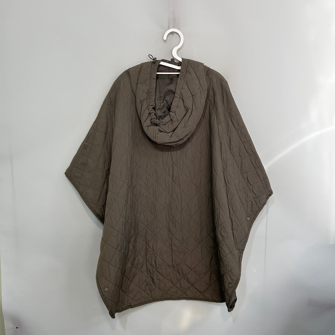 젝시믹스 퀼팅 후드 판초 아우터 F 상품이미지3