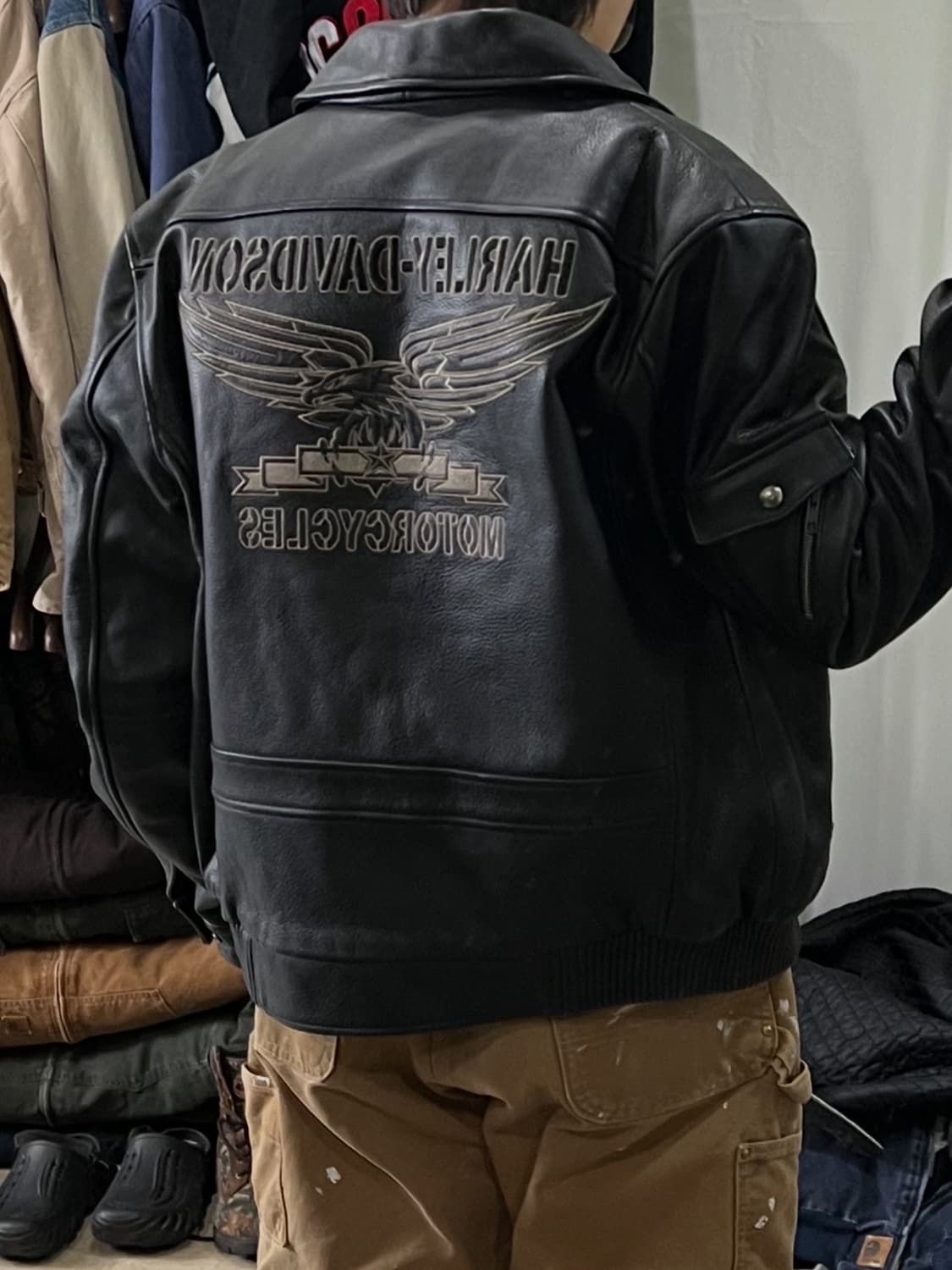 할리데이비슨 라이더자켓 가죽자켓 상품이미지2