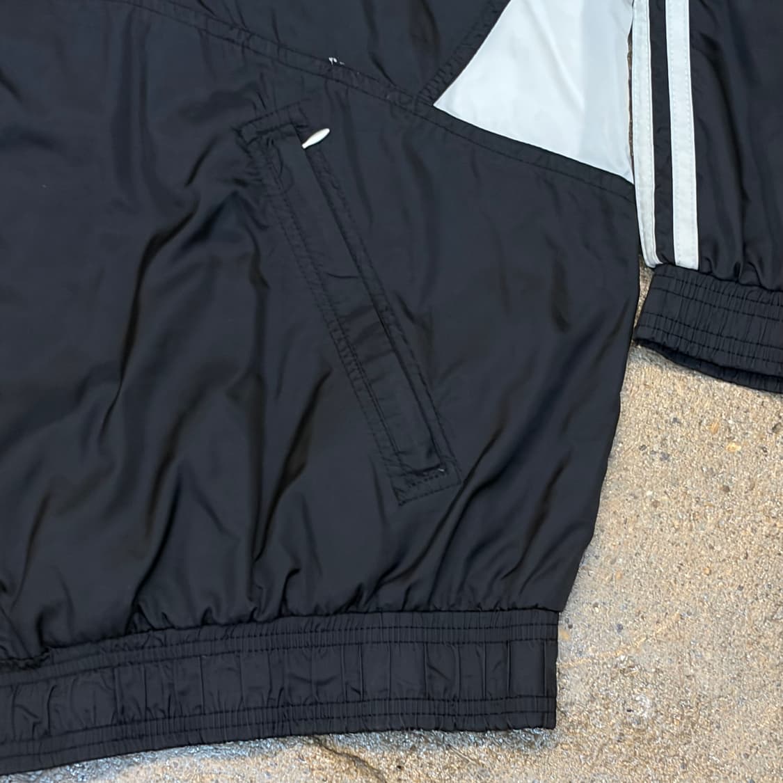 레어 90s USA 빈티지 아디다스 빅삼선 바람막이 상품이미지6