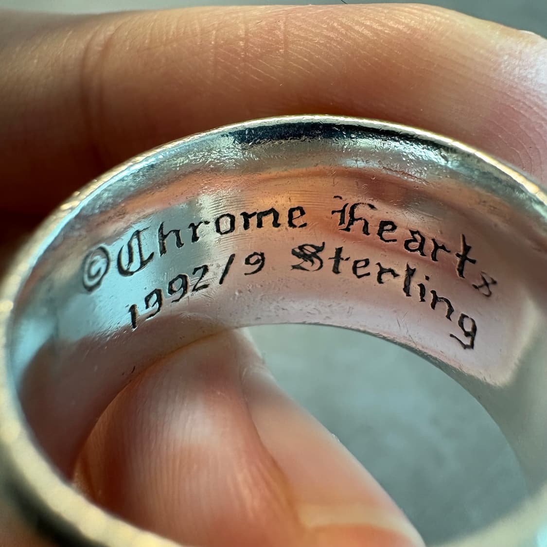 크롬하츠 대거링 us9 반지 상품이미지4