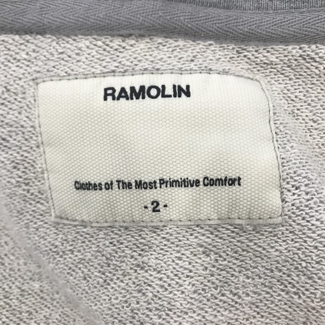 라모랭 RAMOLIN 투웨이 LAMPO지퍼 후드집업 [2] 상품이미지5