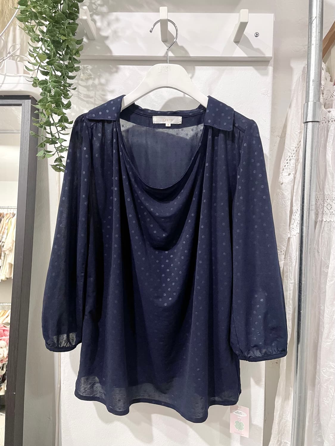 grove dot blouse 상품이미지6