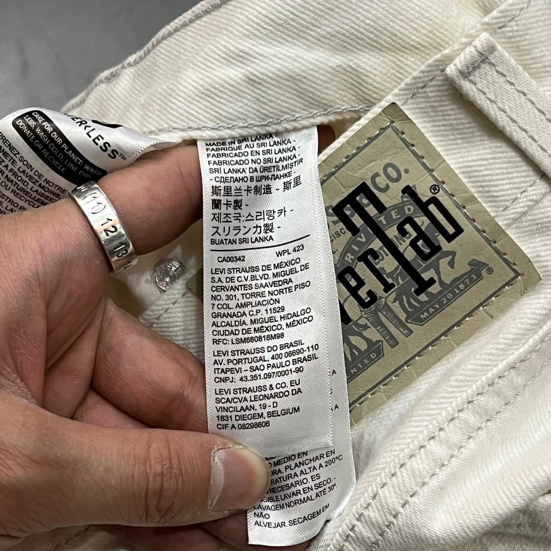  리바이스 실버탭 94배기 데님팬츠 y14420 상품이미지7