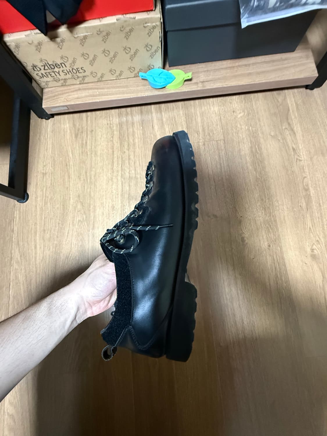 로맨틱무브 오트 마운틴슈즈(오일블랙) 상품이미지3