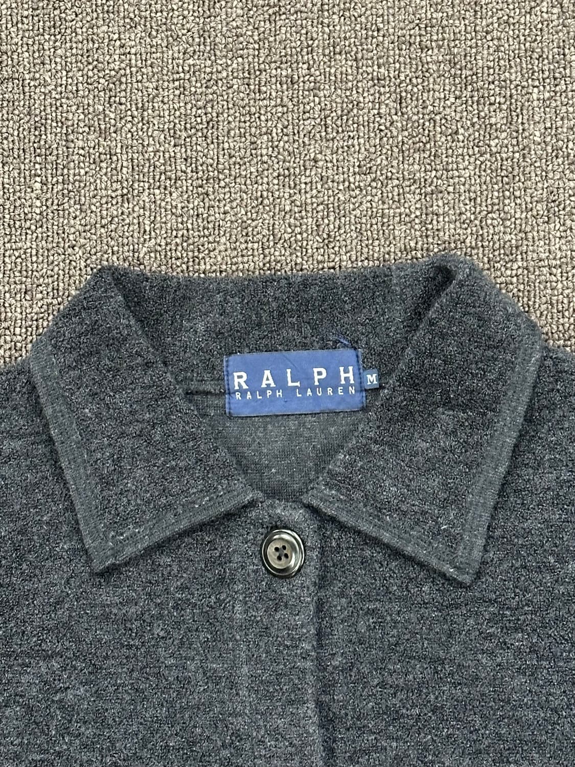 M)Ralph Lauren vintage 여성 울 니트 가디건 상품이미지3
