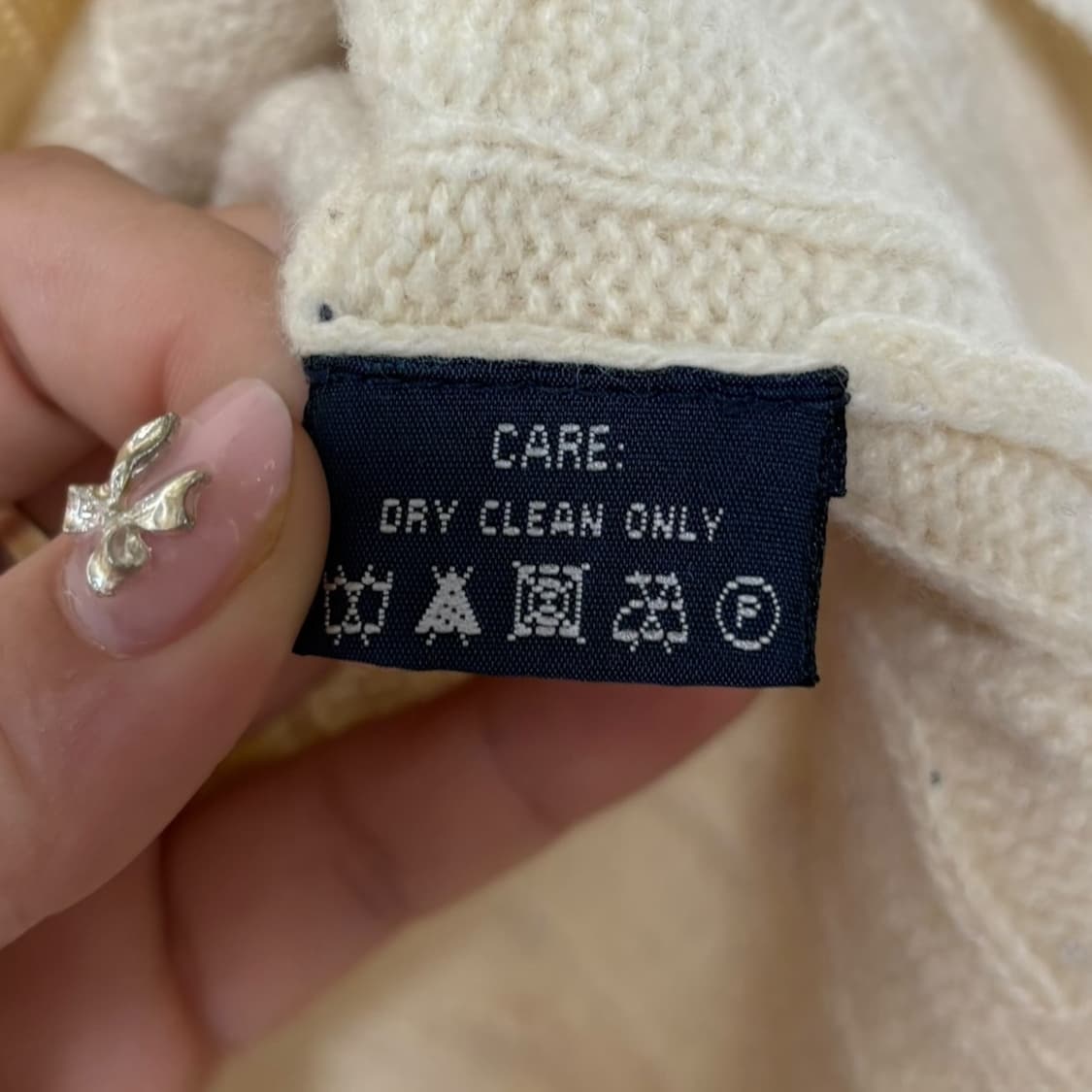 3775 랄프로렌 베이지 꽈베기 케이블니트 상품이미지5