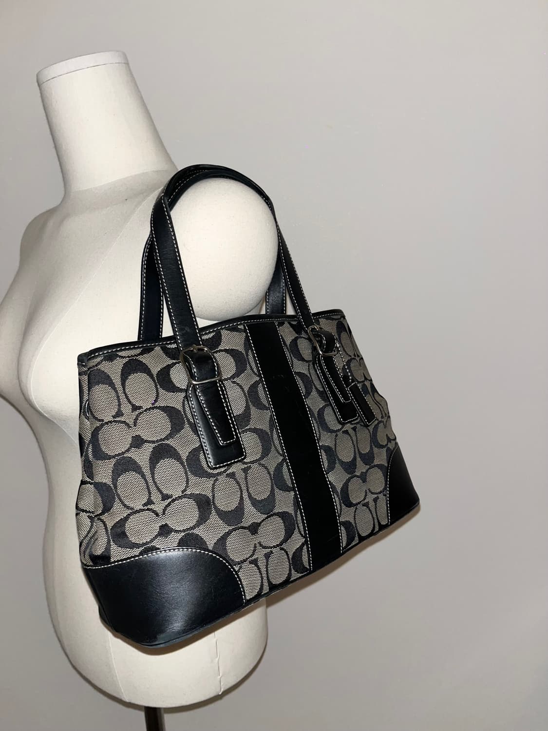 📦90s Coach Square shoulder bag 상품이미지3