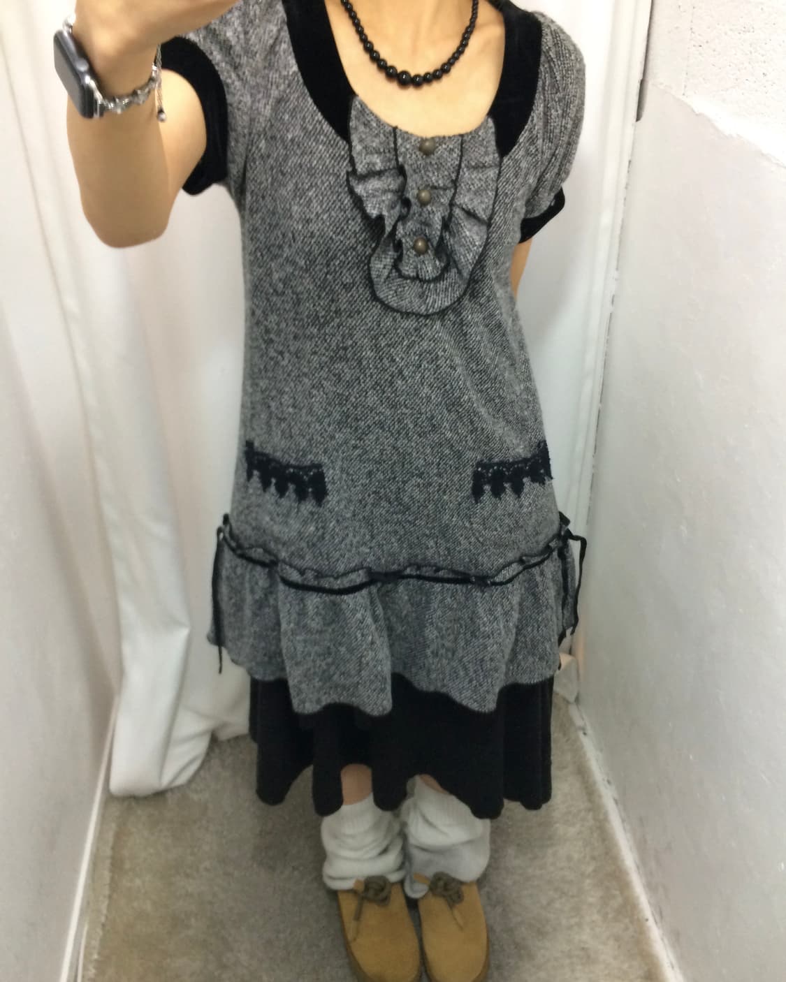 🖤엑시즈팜 반팔 원피스 코디 🖤 상품이미지3