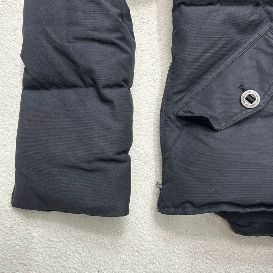 무스너클 오리지널 쓰리쿼터 자켓 블랙 S 상품이미지3