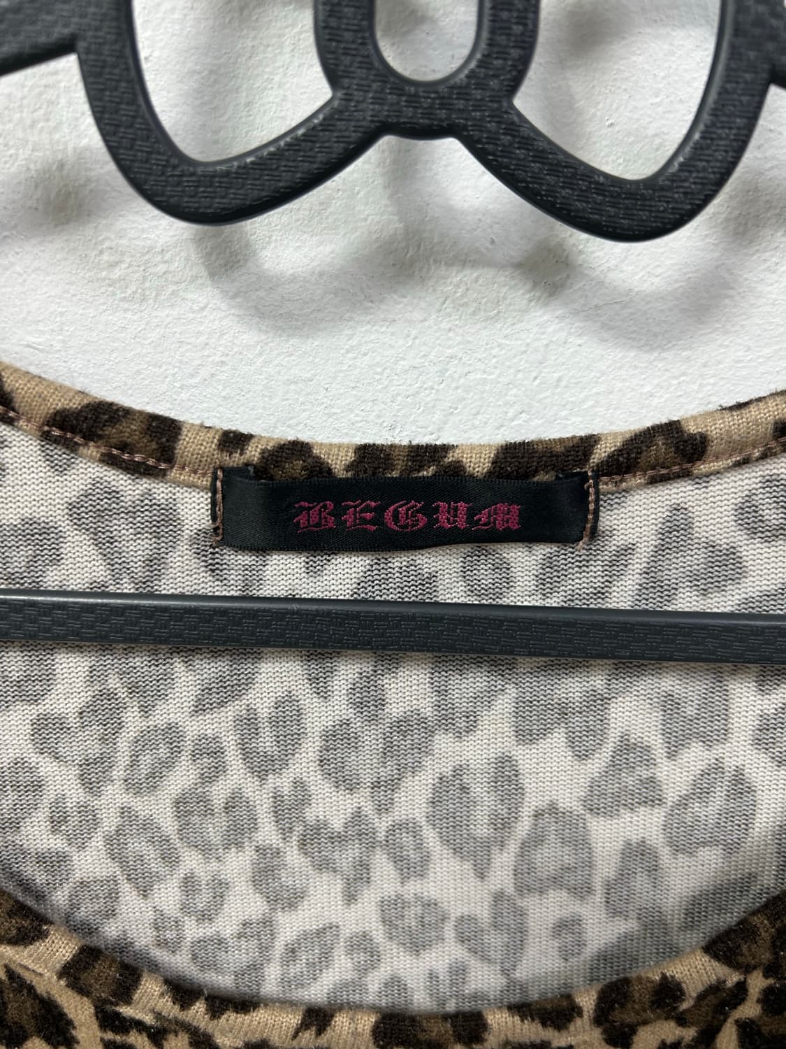 [WRONG] 갸루 호피 롱슬리브 원피스 상품이미지8