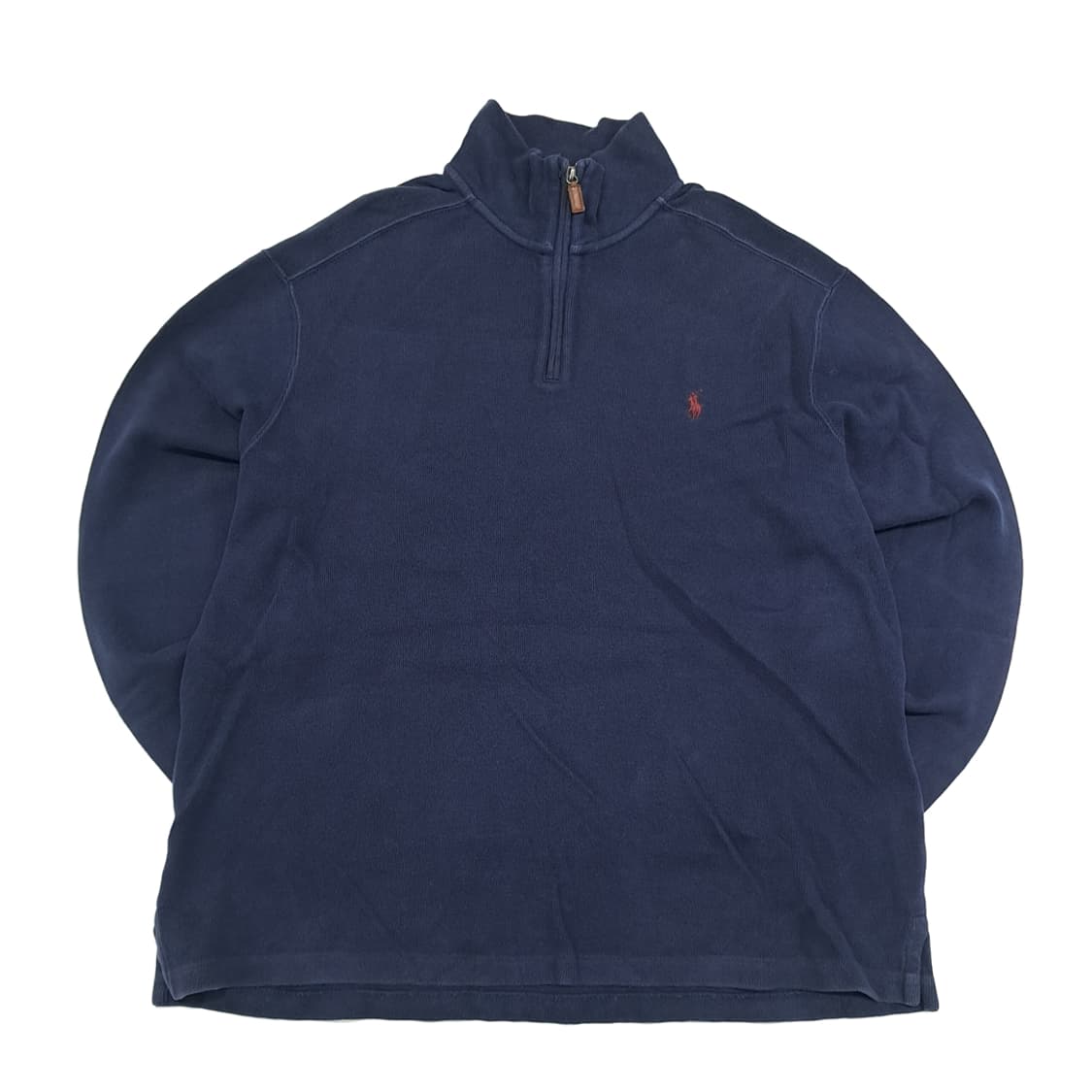 CN878 XL 폴로 랄프로렌 다크네이비 하프집업 긴팔 니트 스웨터 상품이미지1