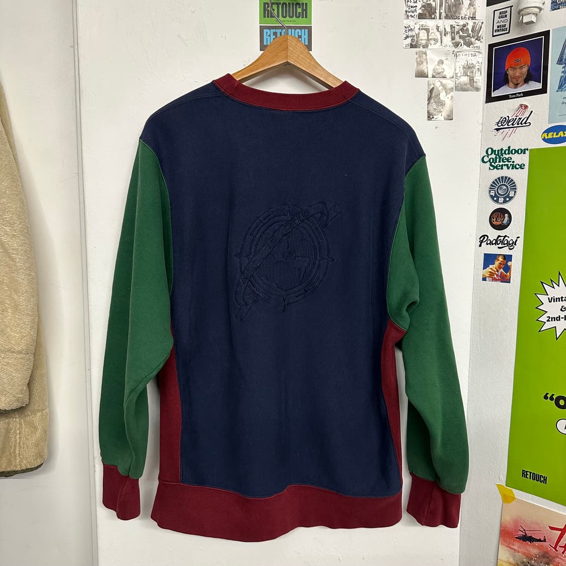 90‘s 하드락 카페 리버스위브 스웻셔츠 상품이미지8