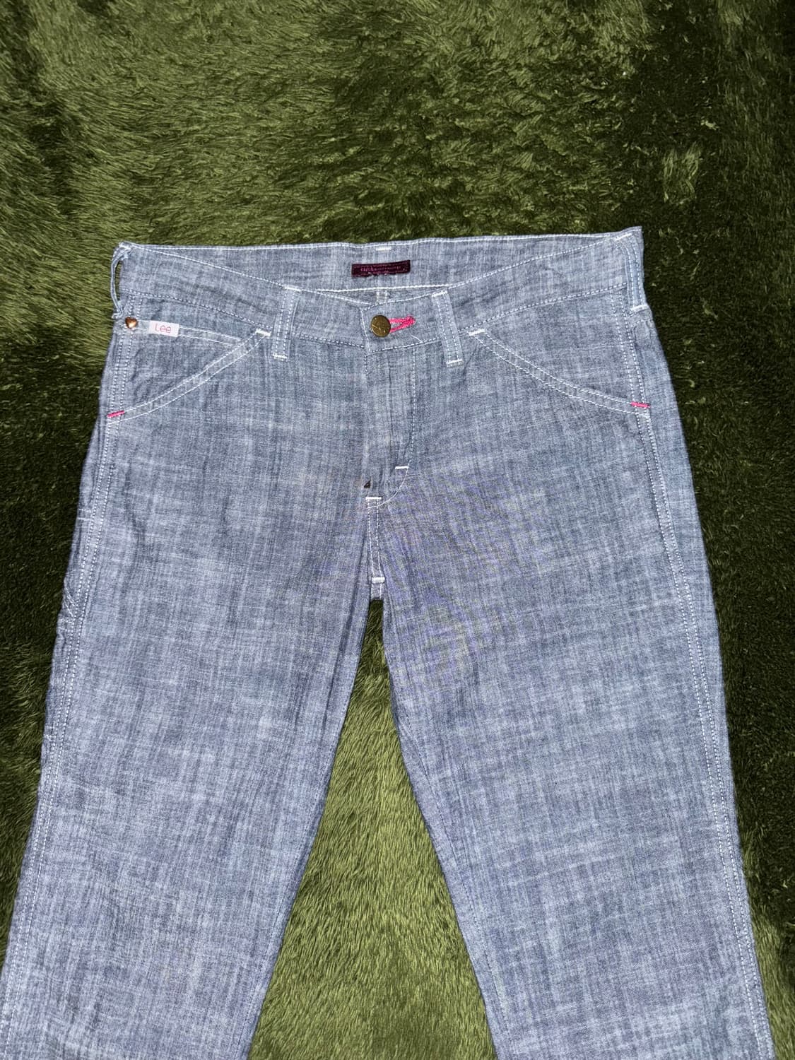 [M] LEE 리 MADE IN JAPAN EME 라인 샴브레이 워크팬츠 상품이미지5