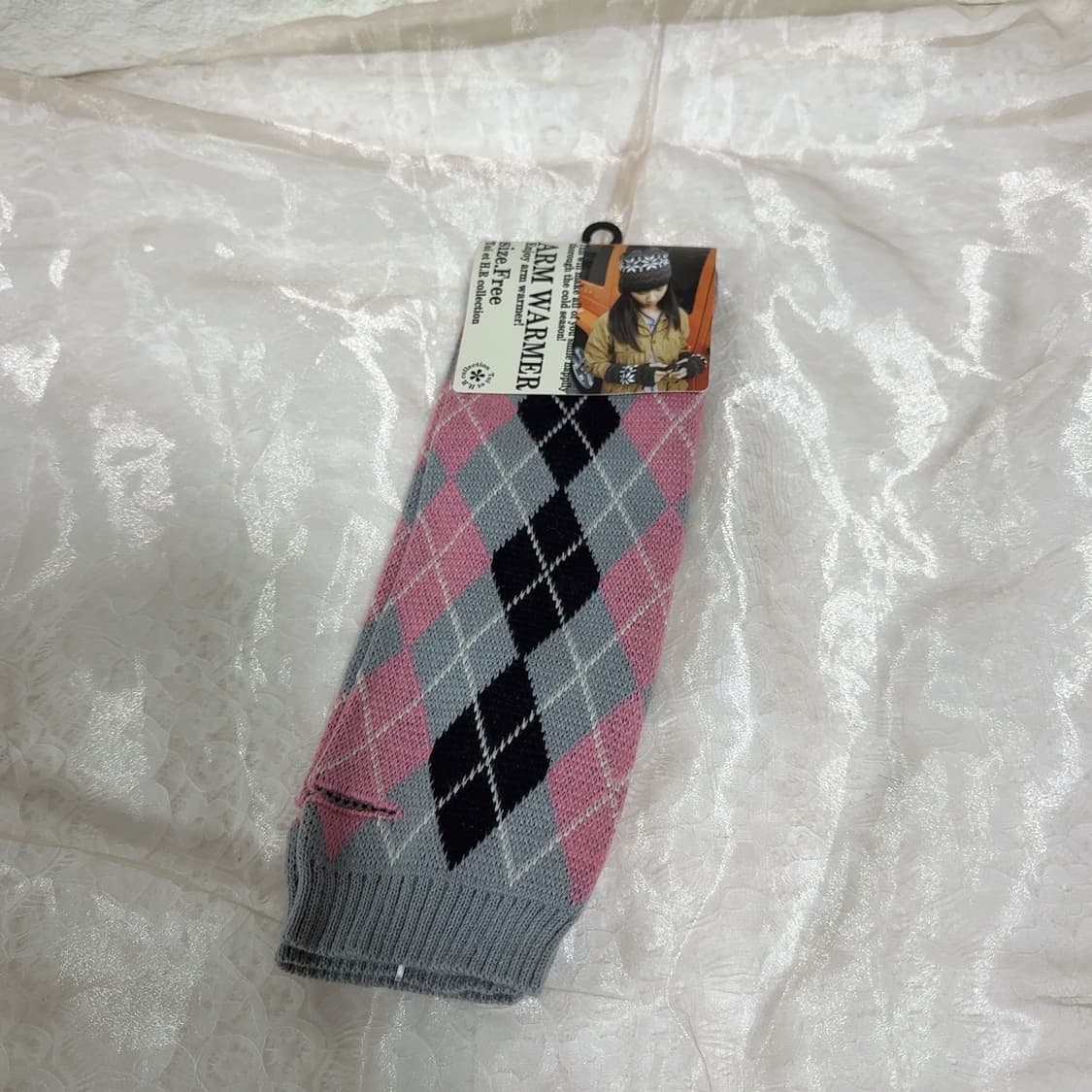 빈티지 마름모꼴 손토시 팔토시 상품이미지1