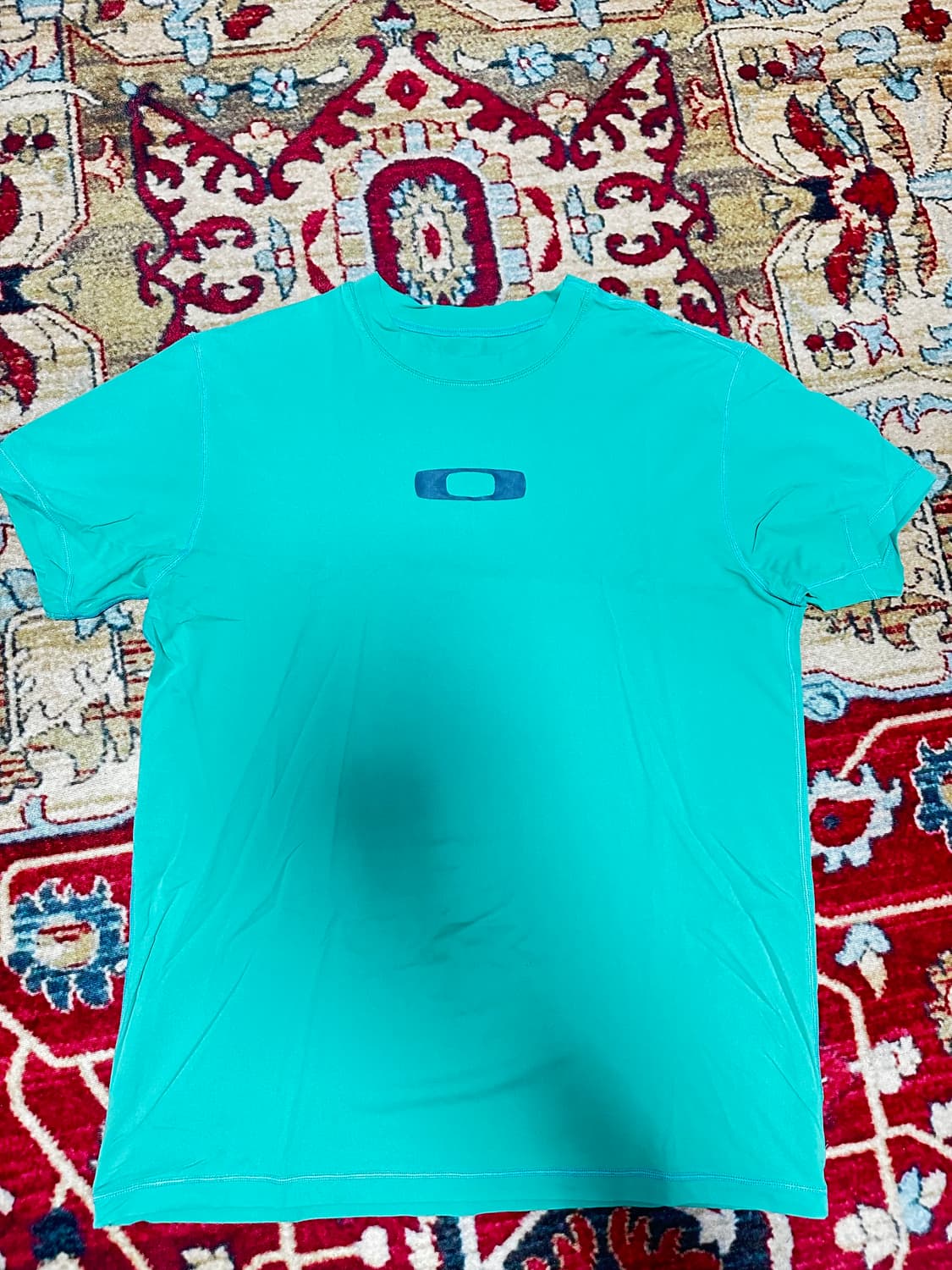 오클리 로고 기능성 반팔 티셔츠 상품이미지1