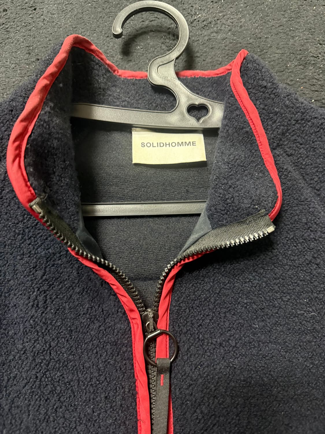 솔리드옴므 반집업 후리스 50 상품이미지2