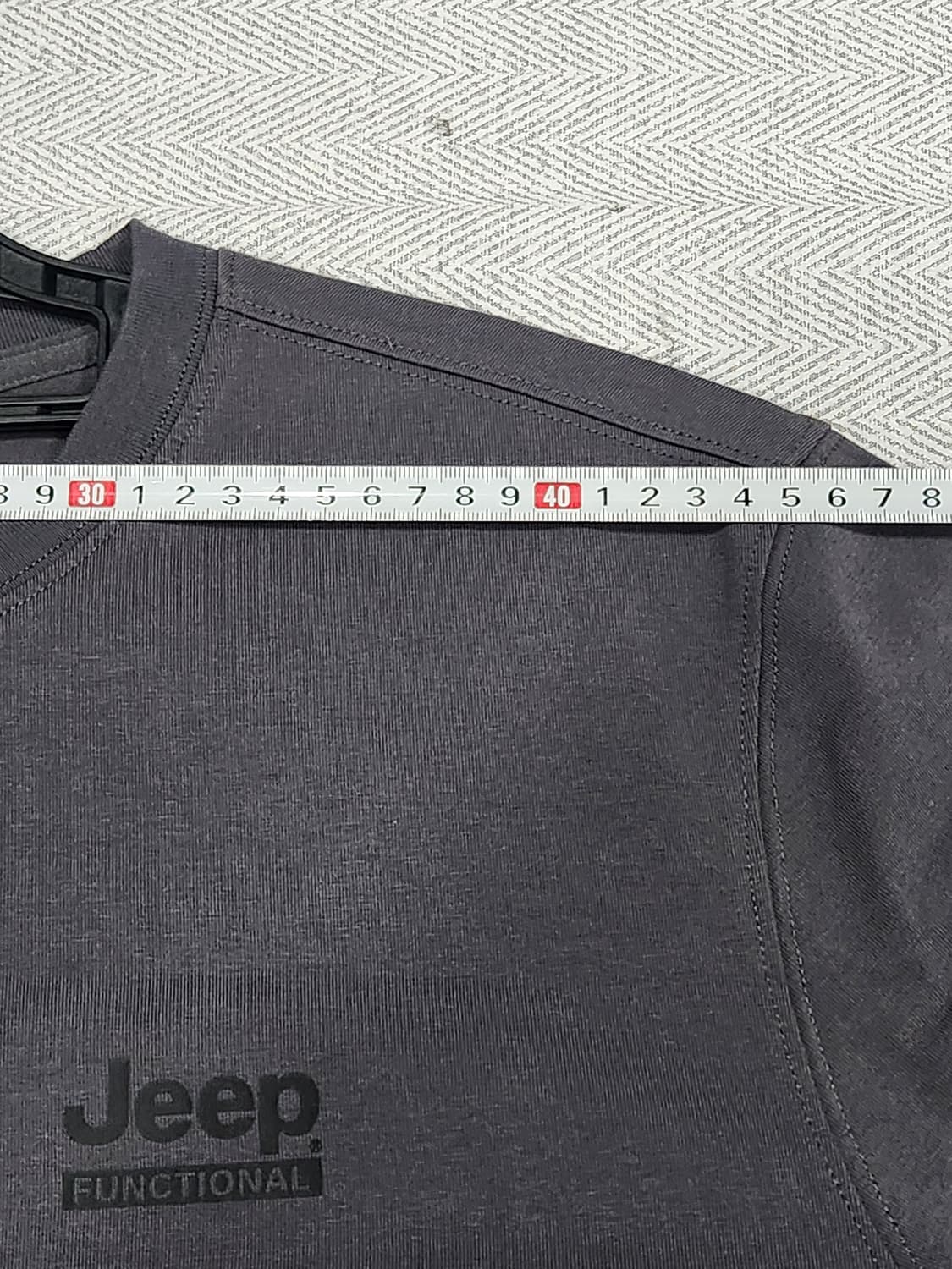 [L] 지프 Jeep 긴팔 티셔츠 롱슬리브 남성 L사이즈 다크그레이 상품이미지10