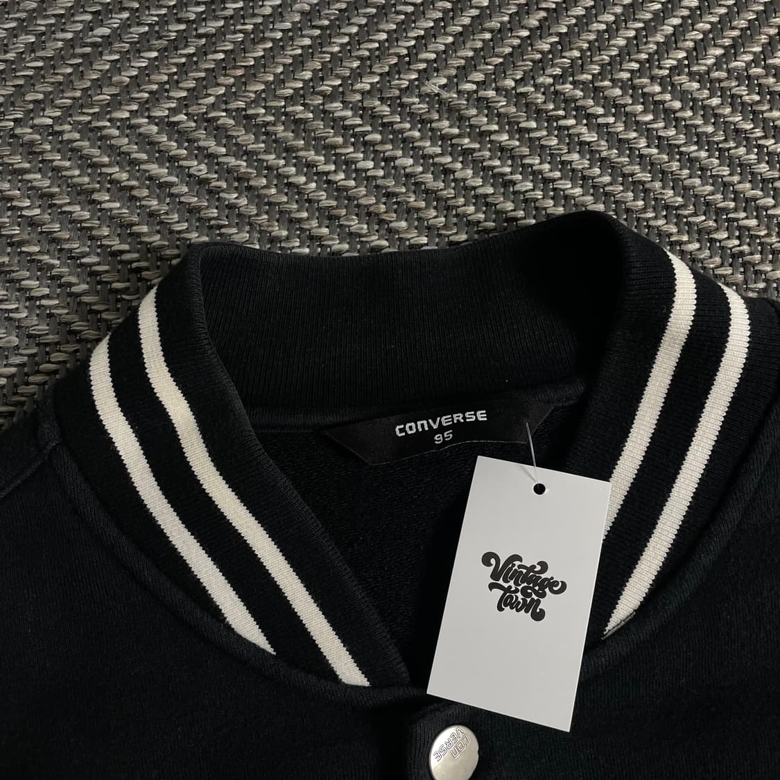 00s 컨버스 빅로고 올드스쿨 스웻 바시티 자켓o 3627 상품이미지7