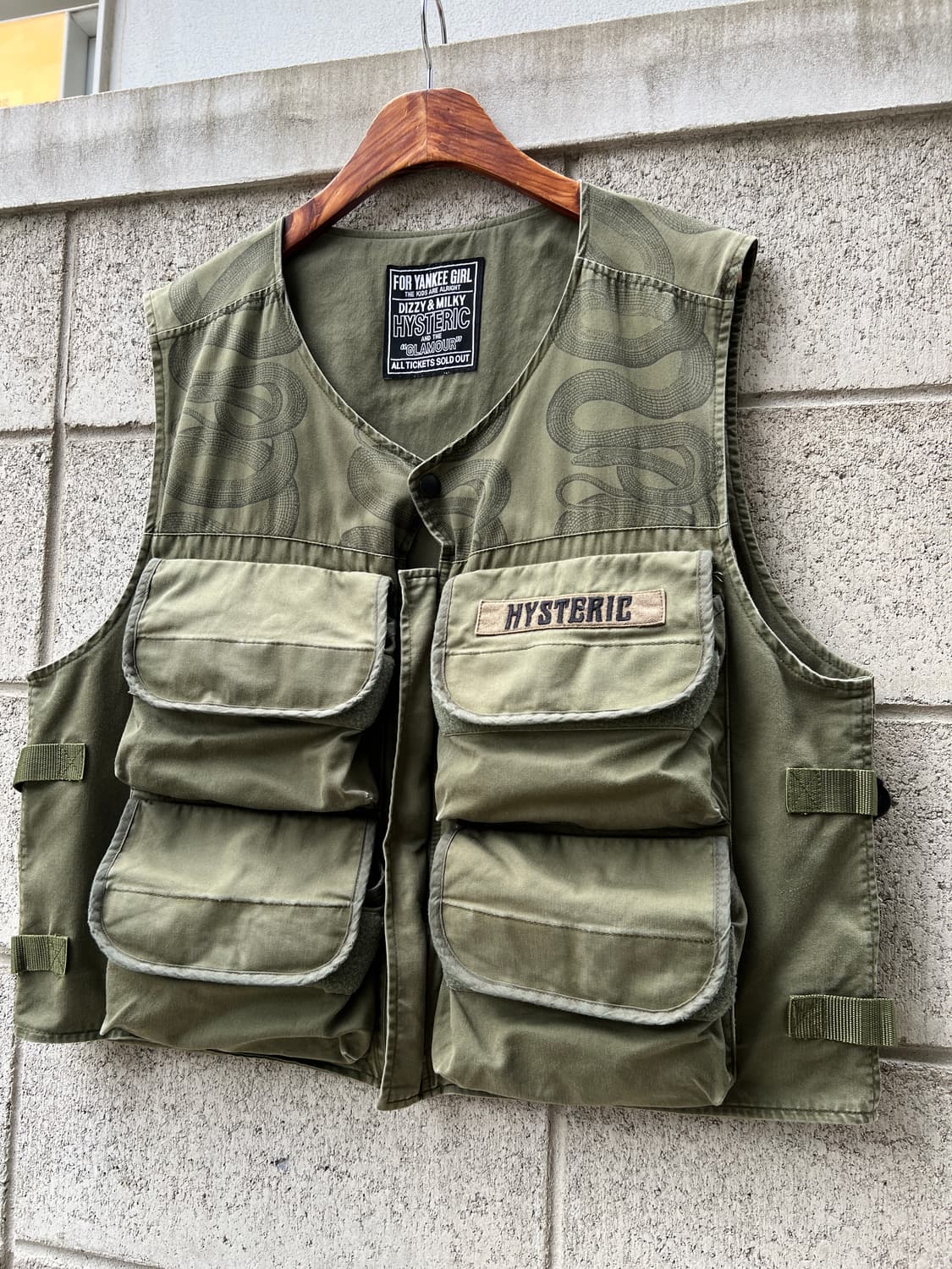 HYSTERIC GLAMOUR SNAKE LOOP 히스테릭글래머 베스트 상품이미지4