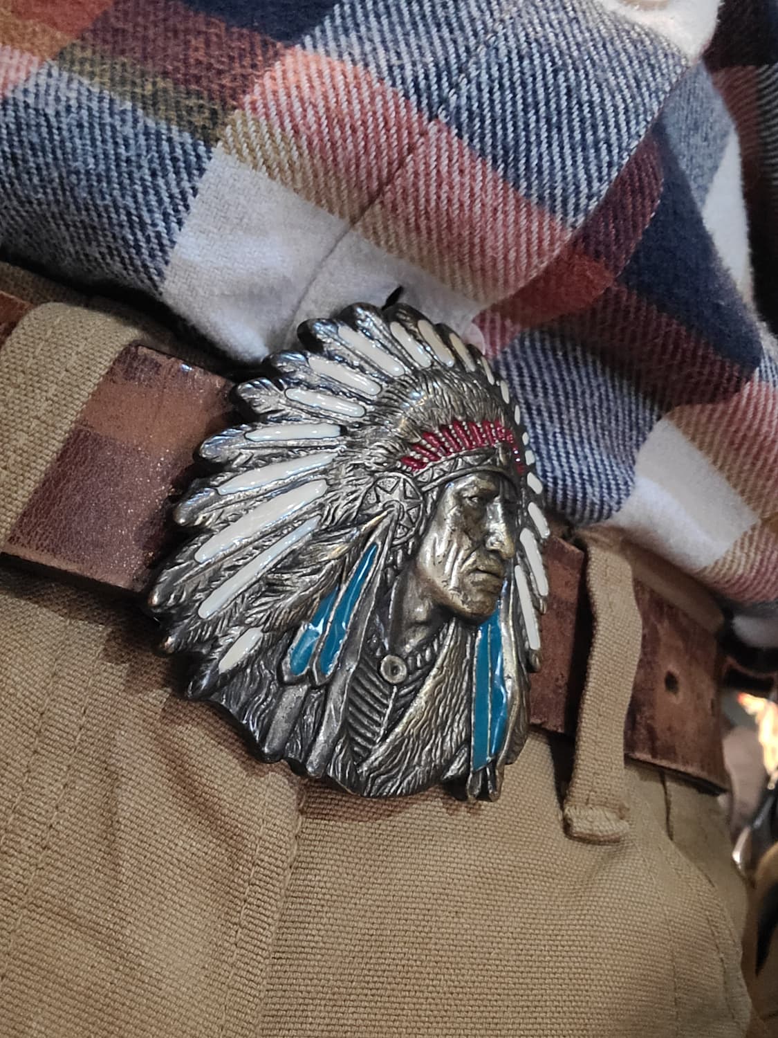 인디언헤드 버클 벨트 + 전갈 버클 상품이미지1