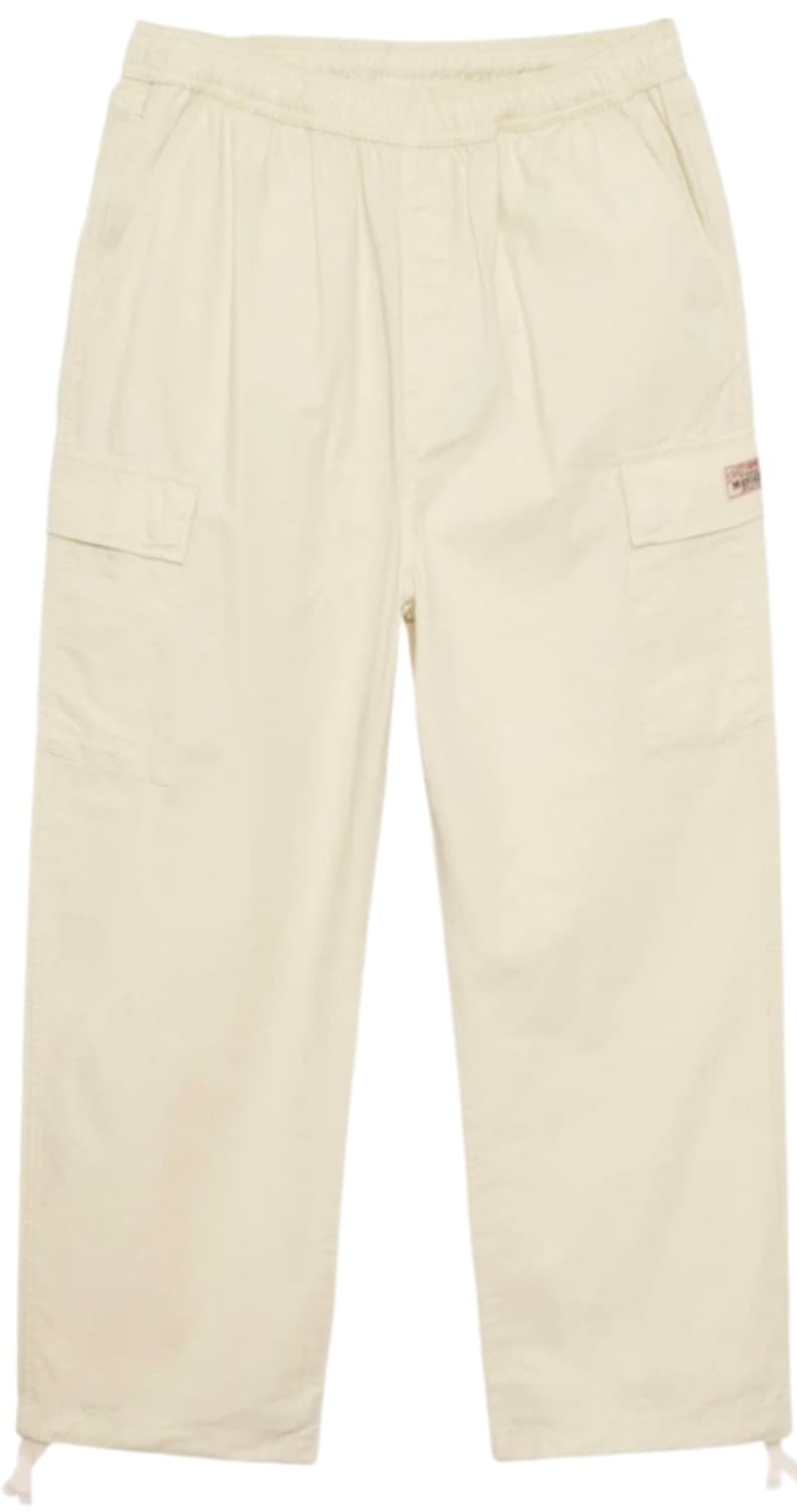 스투시 립스탑 카고 비치 팬츠 크림 L 상품이미지5