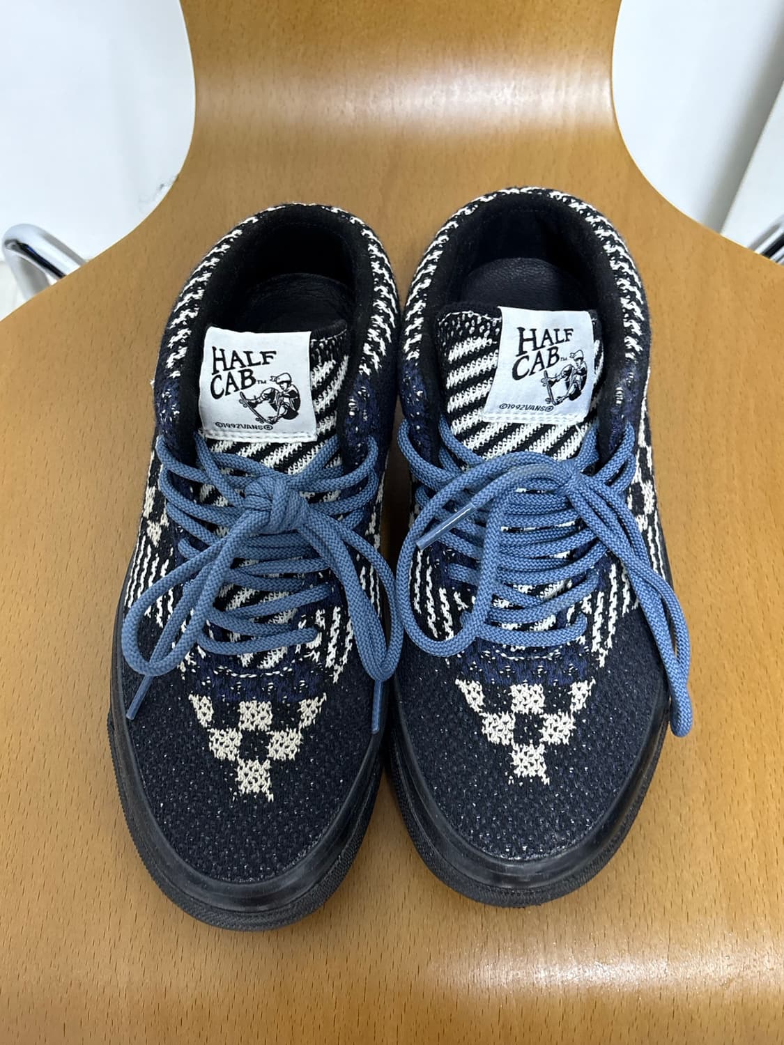 반스 하프캡33 knit navy 225 상품이미지1