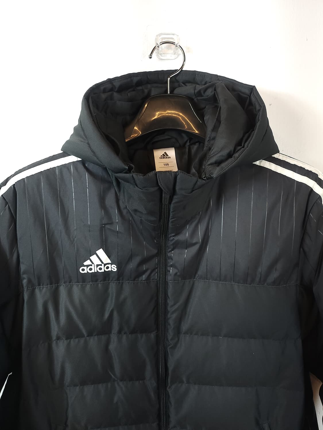 아디다스 climastorm 롱다운패딩 105 XL 새제품급 상품이미지3