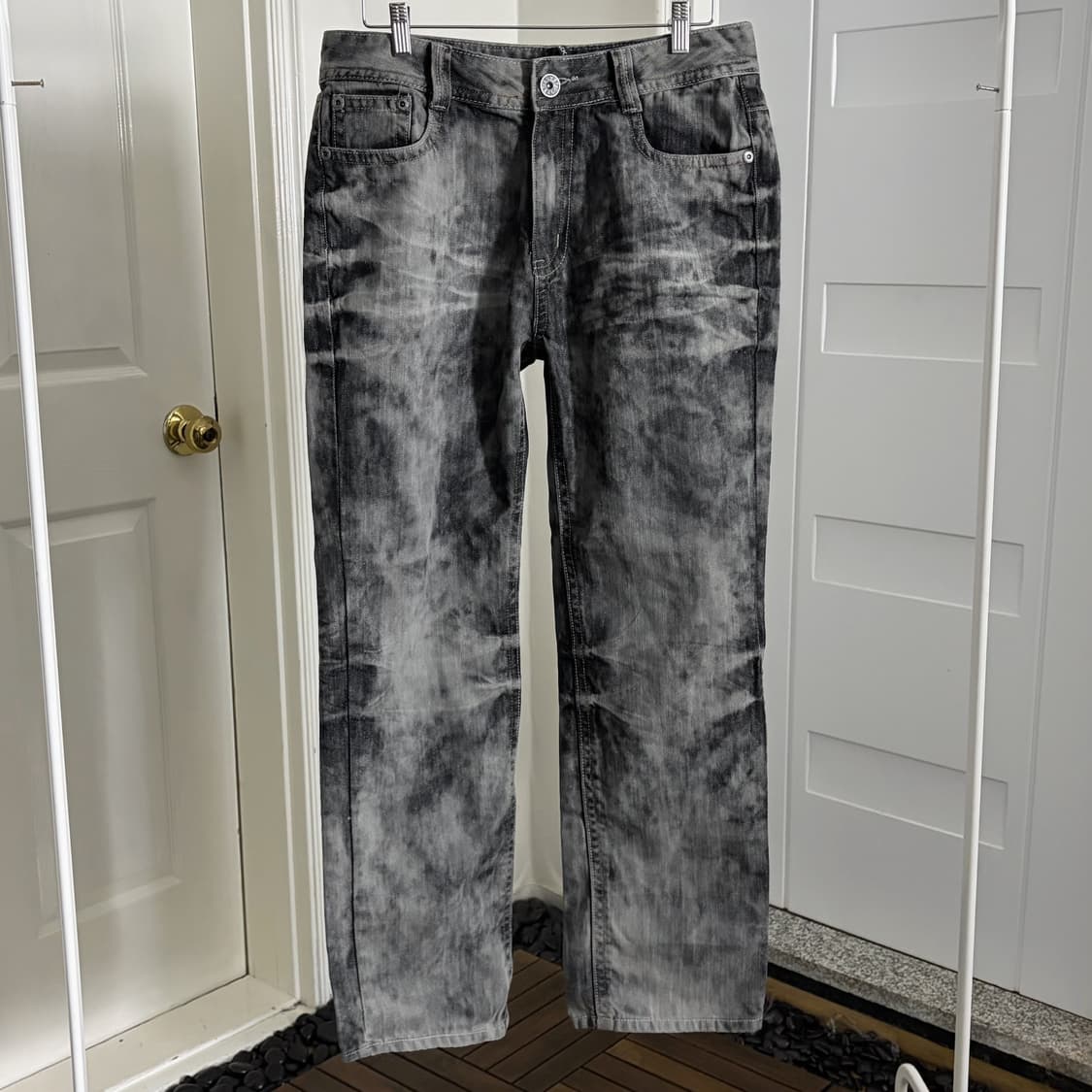 워시드 데님팬츠 돌청 상품이미지3