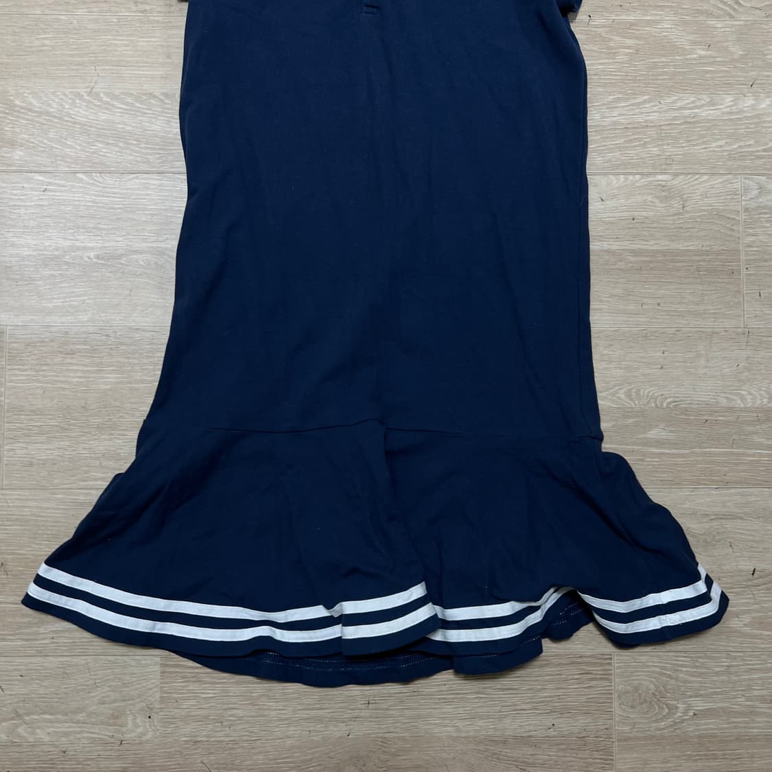 폴로 랄프로렌 걸즈 스몰포니 플레어 반팔 카라 원피스 [ 상품이미지3