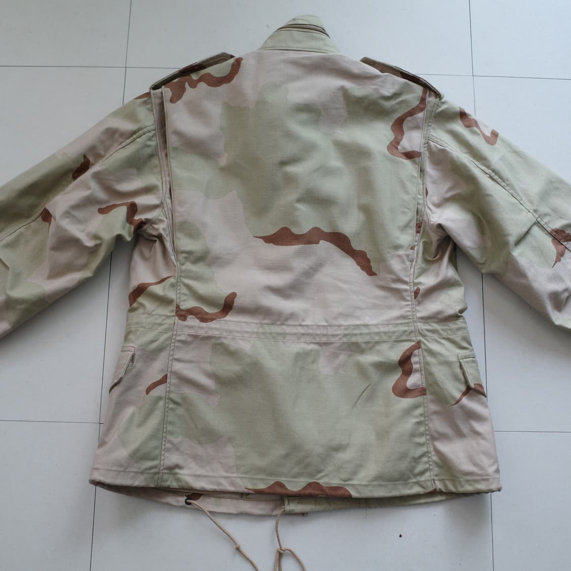 80s 오리지널 군납 미군 M65 사막 3색 필드자켓 스몰 상품이미지8