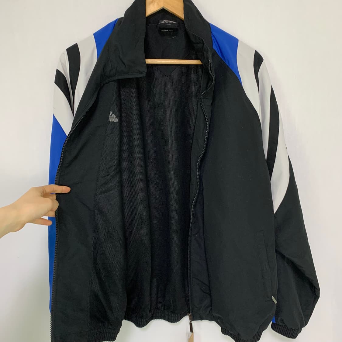 아디다스 빈티지 배색 3컬러 트랙탑 바람막이 점퍼 100 남녀공용 상품이미지9
