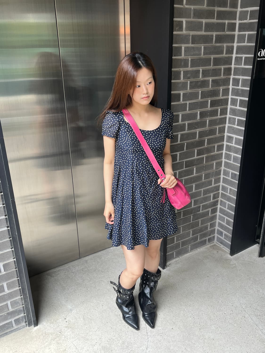 Jill Stuart 질스튜어트 도트 드레스 상품이미지4
