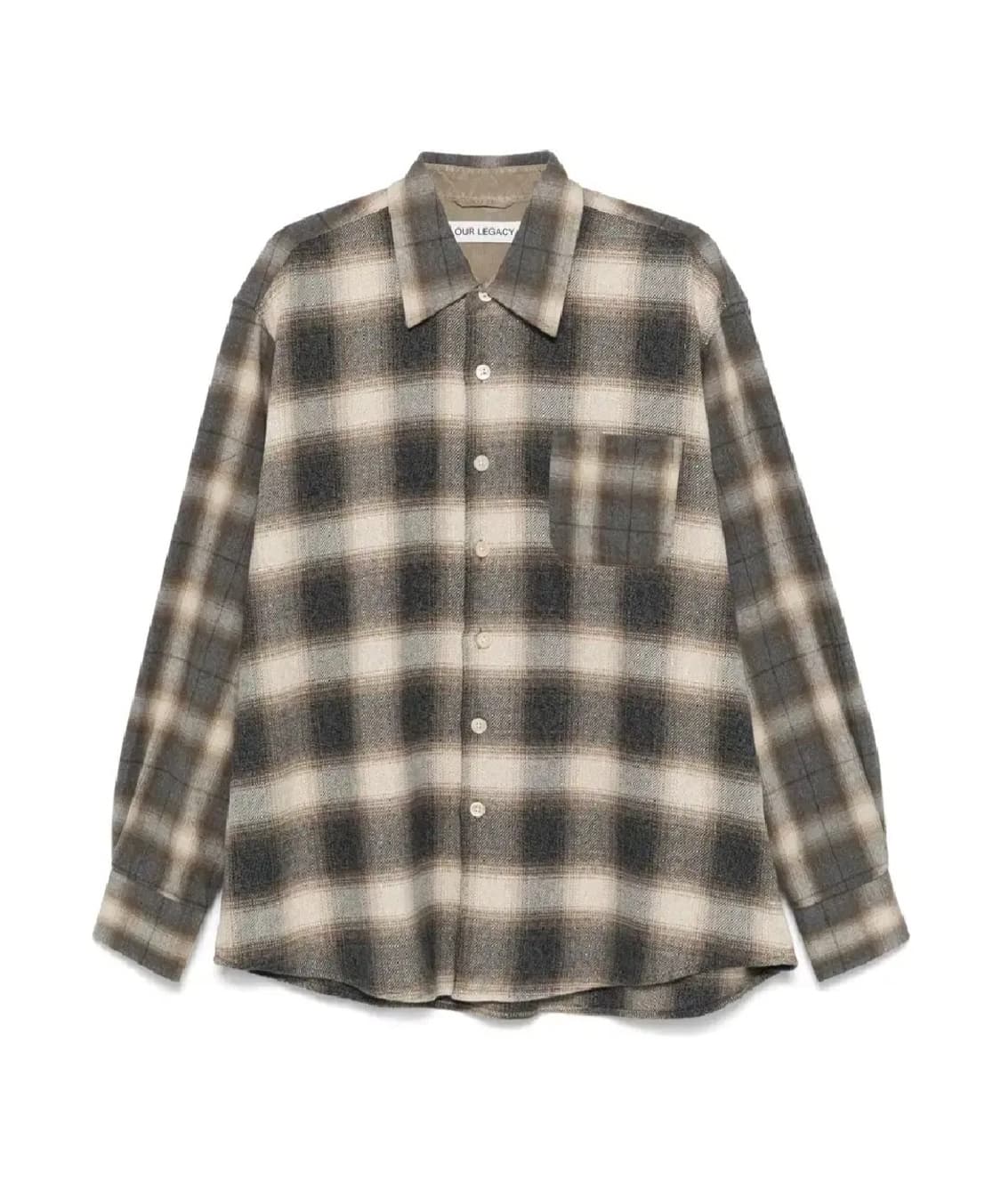 아워레가시 도일 체크 어보브 플란넬 셔츠 48 상품이미지1