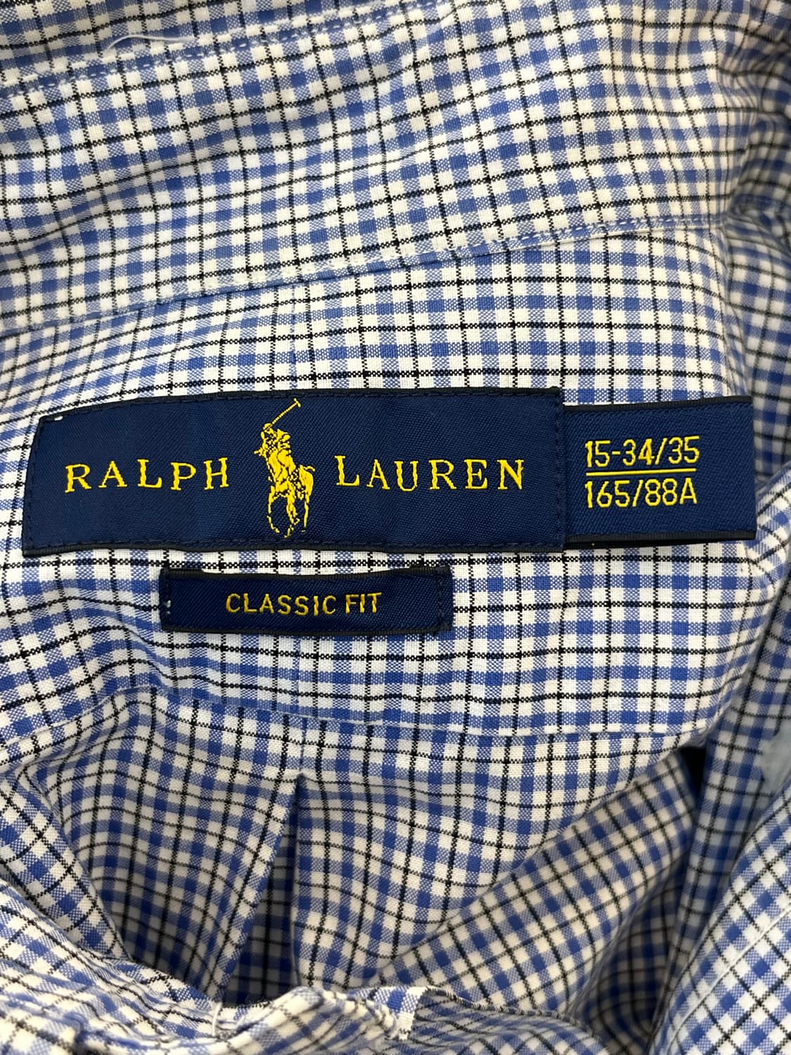 폴로 랄프 로렌 클래식핏 체크 셔츠 상품이미지7