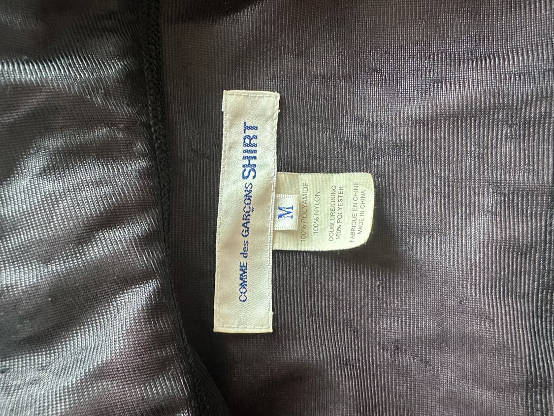 꼼데 셔츠) 나일론 바람막이 M 상품이미지3