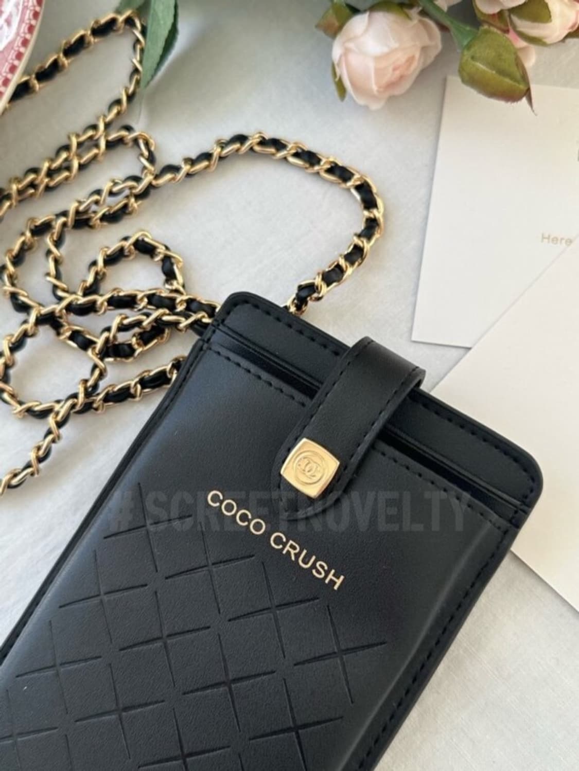 샤넬뷰티 코코크러쉬 폰 홀더 크로스백 블랙 상품이미지8