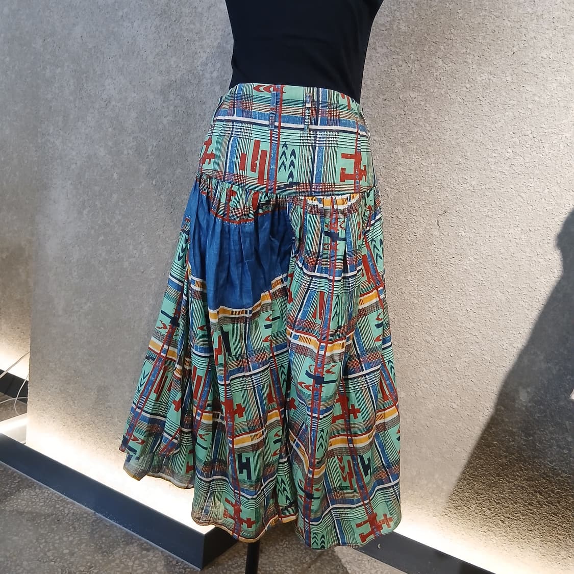 [kapital] 에스닉패턴 린넨 하카마 와이드팬츠 상품이미지2