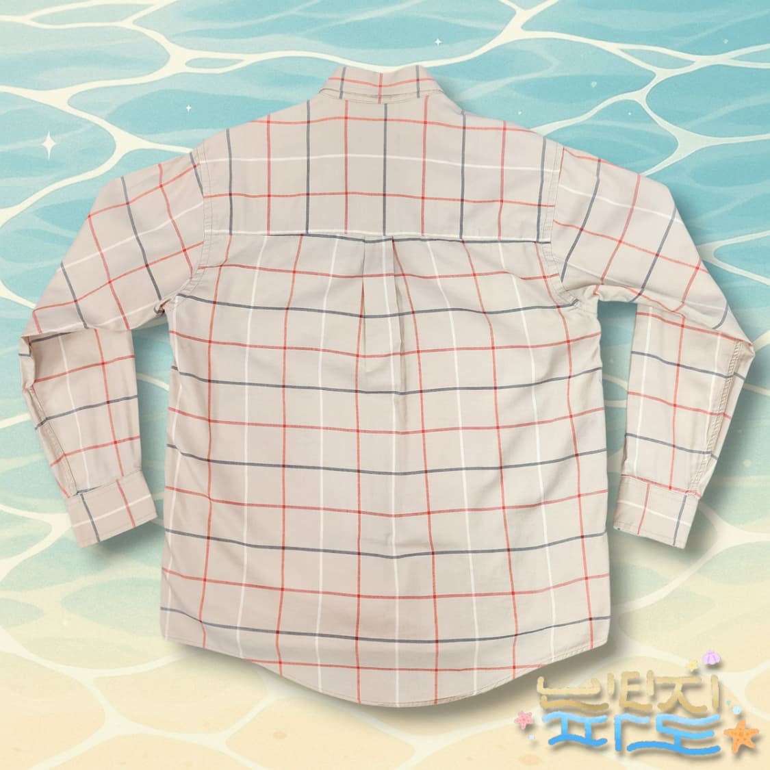 100 90s 버버리 미국제 체크셔츠 상품이미지8