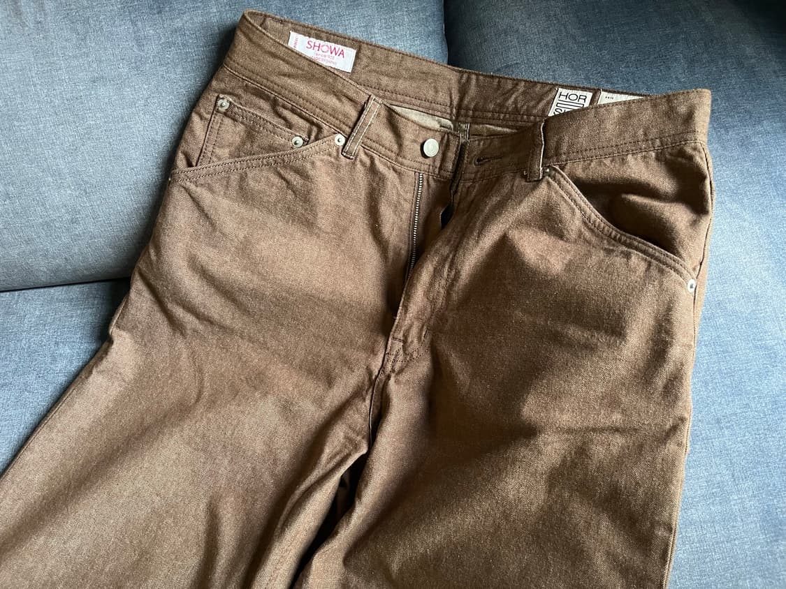 Blueborn WIde Tapered Color Denim Pants 상품이미지1