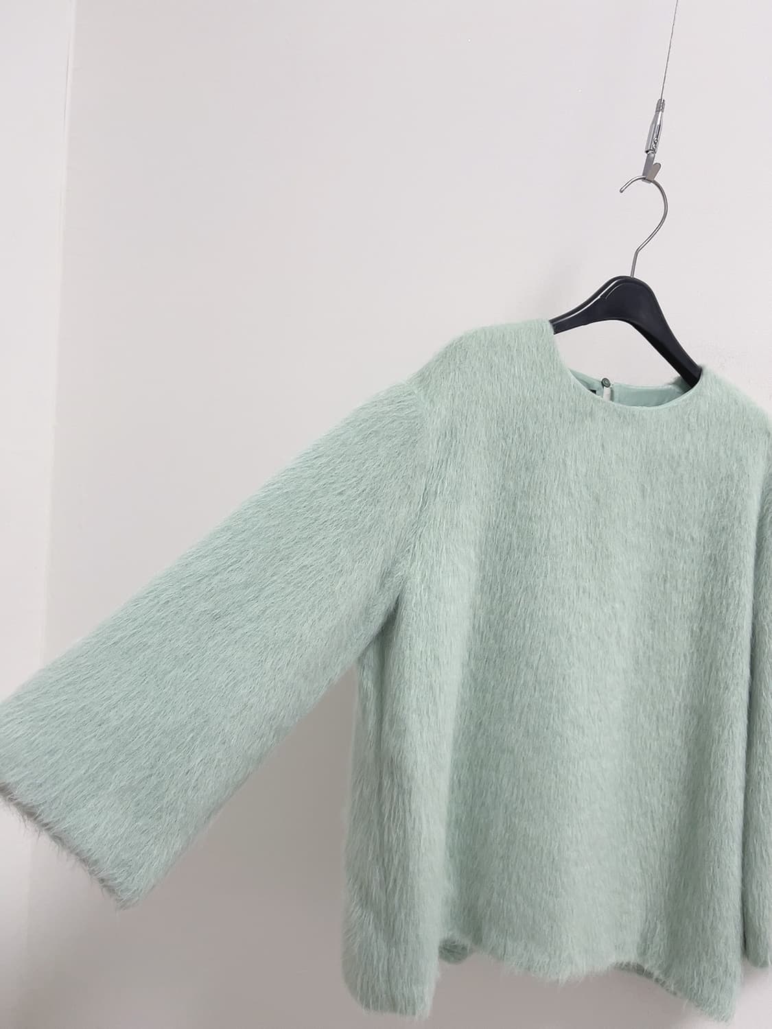 Rochas 로샤스 알파카 민트 탑 블라우스 니트  상품이미지5