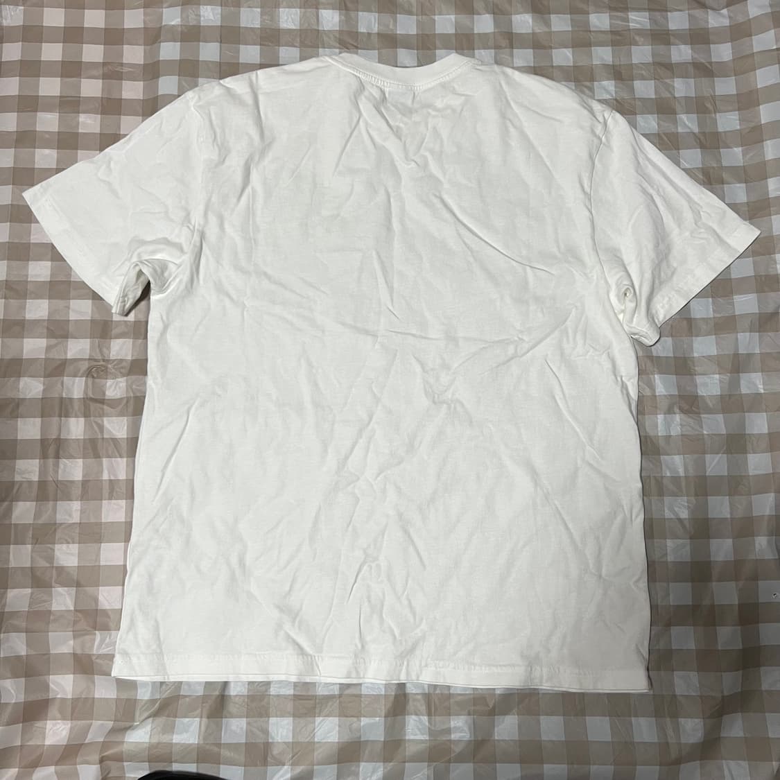 트레블 반팔 화이트 M 프린팅 흰색 공용 95 상품이미지3