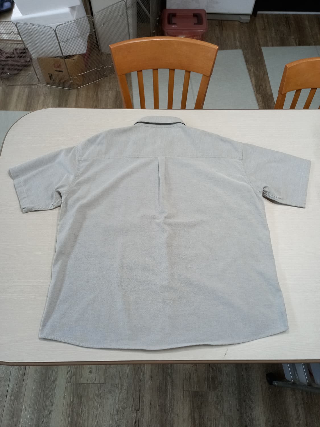 2XL110 DIMITRI BLACK 반팔셔츠 그레이 2XL-228 상품이미지2