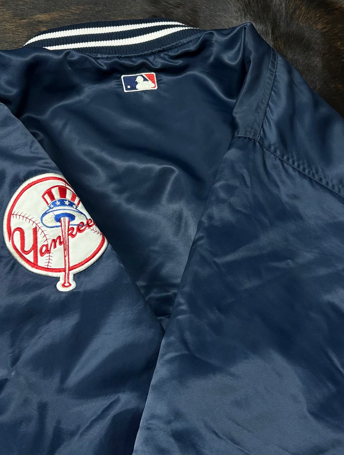 올드스쿨 근본 양키즈 봄버마제스틱 XXL  상품이미지6