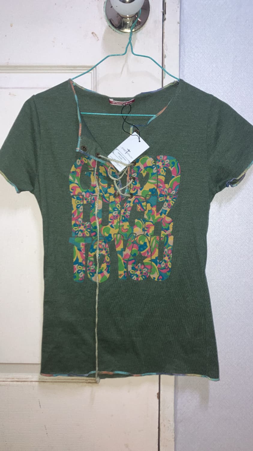 빈티지 팝업 반팔 상품이미지1