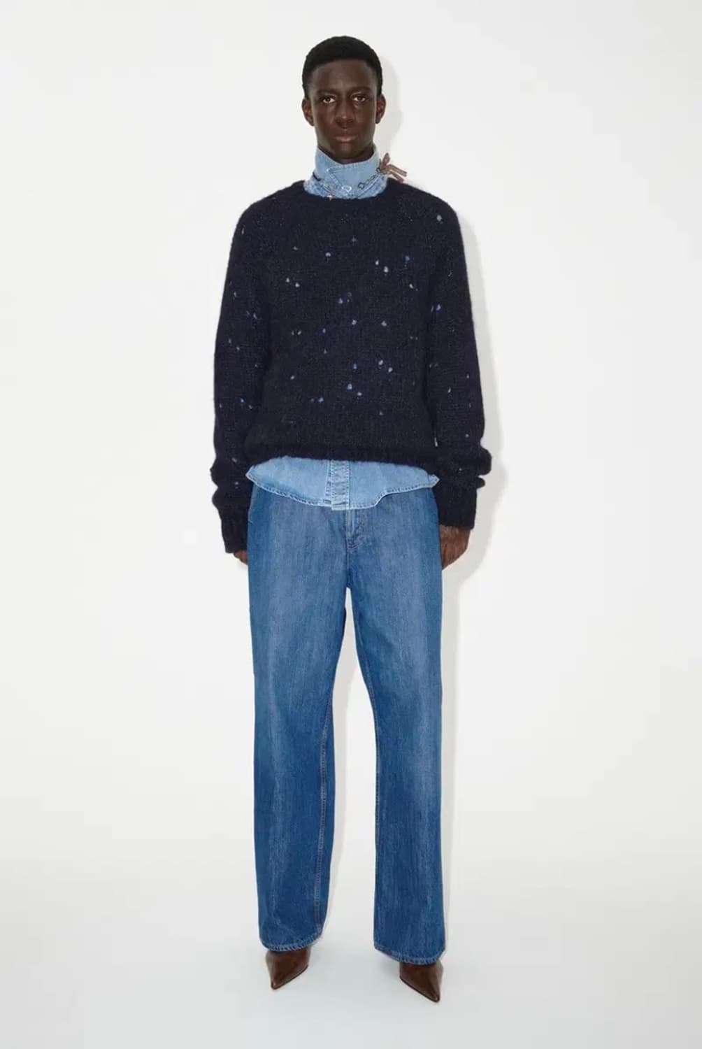 OUR LEGACY NEEDLE DROP RAGLAN SWEATER 상품이미지3